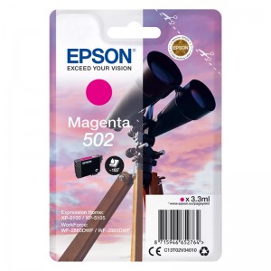 Tinteiro Epson Original Singlepack Magenta 502 Ink